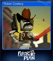Series 1 - Card 4 of 6 - Robot Cowboy