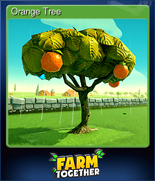 Series 1 - Card 3 of 9 - Orange Tree