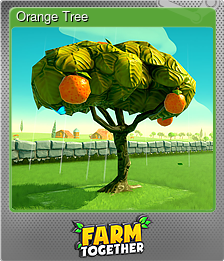 Series 1 - Card 3 of 9 - Orange Tree