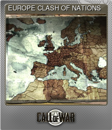 Series 1 - Card 1 of 5 - EUROPE CLASH OF NATIONS