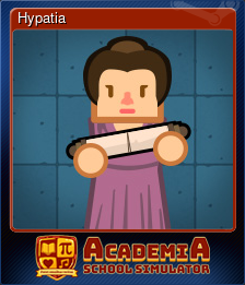 Series 1 - Card 5 of 15 - Hypatia