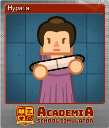 Series 1 - Card 5 of 15 - Hypatia