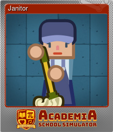 Series 1 - Card 12 of 15 - Janitor