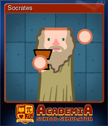 Series 1 - Card 6 of 15 - Socrates