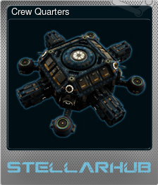 Series 1 - Card 4 of 7 - Crew Quarters