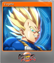 Series 1 - Card 2 of 8 - Vegeta