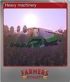 Series 1 - Card 3 of 8 - Heavy machinery