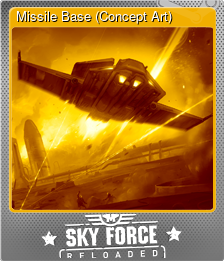 Series 1 - Card 6 of 8 - Missile Base (Concept Art)