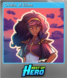 Series 1 - Card 9 of 10 - Ovalia, of Ellora
