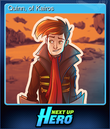 Series 1 - Card 8 of 10 - Quinn, of Kairos