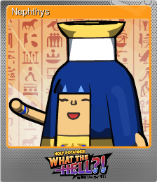 Series 1 - Card 4 of 9 - Nephthys