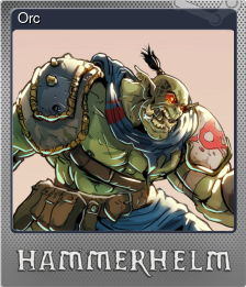 Series 1 - Card 2 of 5 - Orc