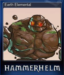 Series 1 - Card 4 of 5 - Earth Elemental