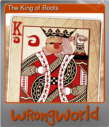 Series 1 - Card 2 of 7 - The King of Roots