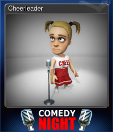 Series 1 - Card 5 of 15 - Cheerleader