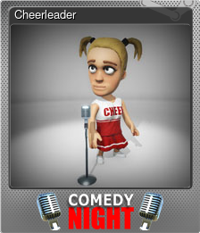 Series 1 - Card 5 of 15 - Cheerleader