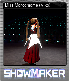 Series 1 - Card 3 of 5 - Miss Monochrome (Miko)