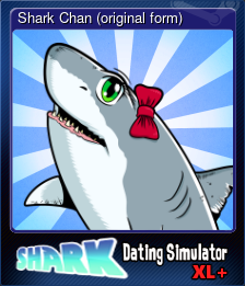Series 1 - Card 2 of 7 - Shark Chan (original form)