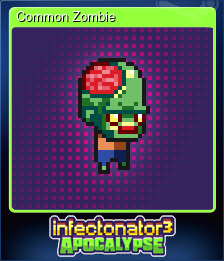 Series 1 - Card 6 of 6 - Common Zombie