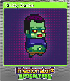 Series 1 - Card 2 of 6 - Chubby Zombie