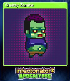 Series 1 - Card 2 of 6 - Chubby Zombie
