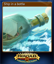 Ship in a bottle