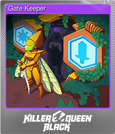 Series 1 - Card 4 of 15 - Gate Keeper