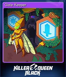 Series 1 - Card 4 of 15 - Gate Keeper