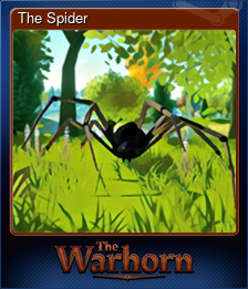 Series 1 - Card 1 of 6 - The Spider