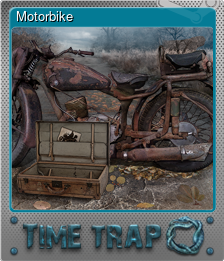 Series 1 - Card 6 of 6 - Motorbike