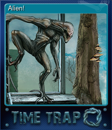 Series 1 - Card 1 of 6 - Alien!