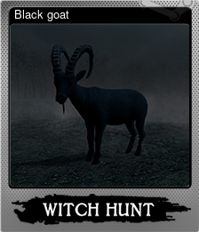 Series 1 - Card 4 of 5 - Black goat