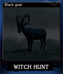 Series 1 - Card 4 of 5 - Black goat