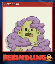 Series 1 - Card 2 of 5 - Oozer Zim