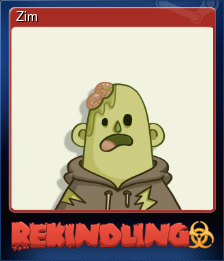 Series 1 - Card 4 of 5 - Zim