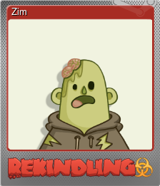Series 1 - Card 4 of 5 - Zim