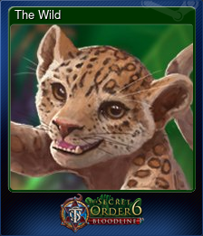 Series 1 - Card 3 of 5 - The Wild