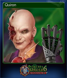 Series 1 - Card 2 of 5 - Quiron