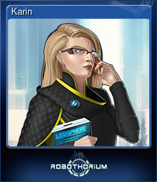 Series 1 - Card 5 of 15 - Karin