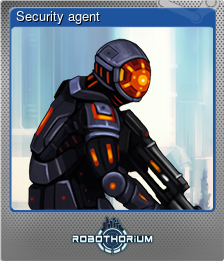 Series 1 - Card 14 of 15 - Security agent
