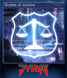 Series 1 - Card 3 of 7 - Scales of Jystice