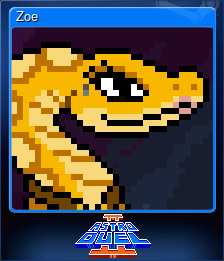 Series 1 - Card 8 of 8 - Zoe