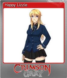 Series 1 - Card 1 of 6 - Happy Lizzie