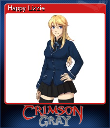 Series 1 - Card 1 of 6 - Happy Lizzie