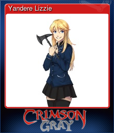 Series 1 - Card 2 of 6 - Yandere Lizzie