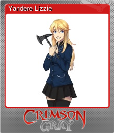 Series 1 - Card 2 of 6 - Yandere Lizzie