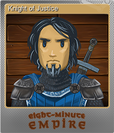 Series 1 - Card 5 of 5 - Knight of Justice