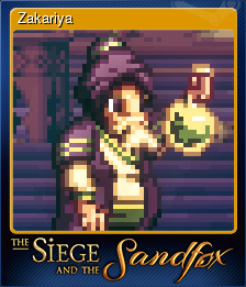 Series 1 - Card 4 of 6 - Zakariya