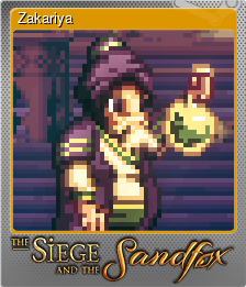 Series 1 - Card 4 of 6 - Zakariya