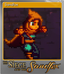 Series 1 - Card 1 of 6 - Sandfox